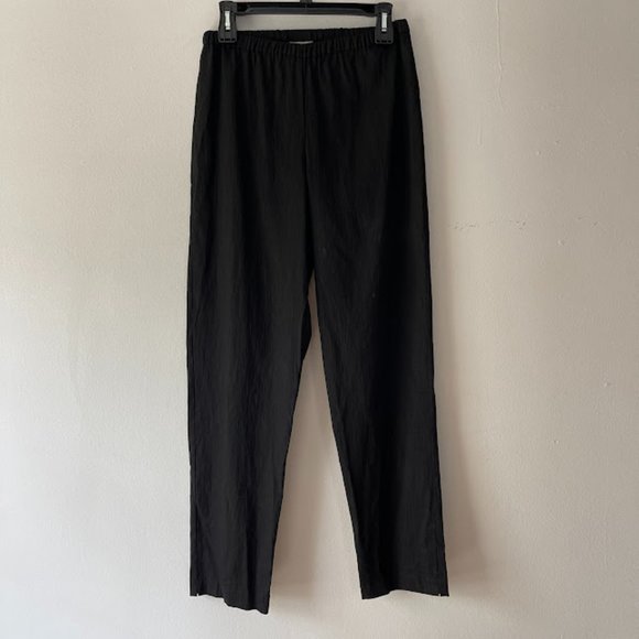 Vintage Linen Blend Straight Leg Pants - Picture 1 of 6